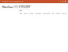 Tablet Screenshot of plumgrovecyclery.com